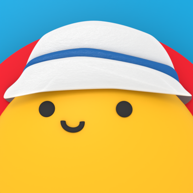Jimmy app icon with a hat